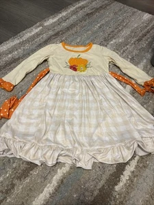 Pumpkin Boutique Dress Size 7/8 - Picture 1 of 3