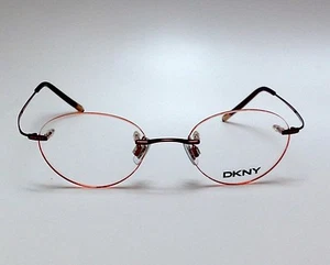 DKNY Women's EYEGLASSES   6447  Drill Mount  SHINY MILKY PURPLE  Italy  NEW! - Picture 1 of 4