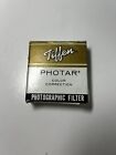 Vintage Tiffen Photar Series #7 Color 85B Color Correction Lens With Adapter