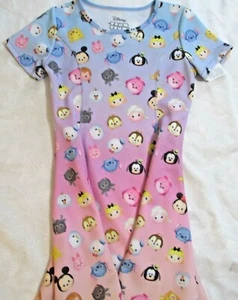 Disney Tsum Tsum Girl's Dress Character Print XL 14-16 NWT - Picture 1 of 4