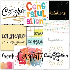 Doodlecards Pack 20x Congratulations Cards - Exams, Graduation, New Job - Picture 1 of 10