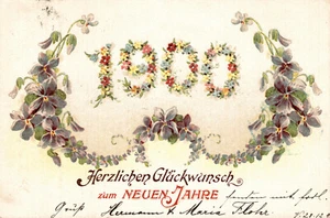 ANNO DATA 1900 - YEAR DATE 1900 - Spedita nel 1899! - Picture 1 of 2