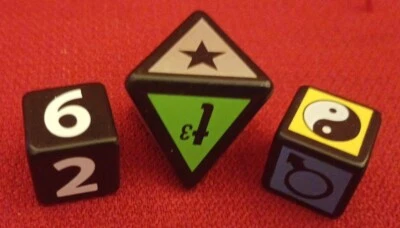 Scene It? The DVD Game Squabble  Edition Replacement Die/ Dice x 3 - 2006 - Image 1 of 2