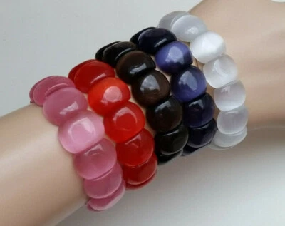 Stretch Armband Glassteine Durchmesser ca. 5,5 cm Farbwahl K 800 - Bild 1 von 4