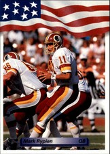 1992 All World Football Card #78 Mark Rypien