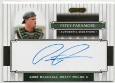 Petey Paramore 2008 Razor Signature Series Autograph #'d/1499 Card #186 AUTO
