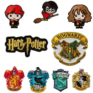 Aufnäher Bügelbild Harry Potter Patch Applikation Flicken Aufbügler - Bild 1 von 17