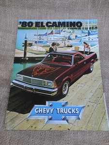 1980 Chevrolet Chevy El Camino Truck, Original Sales Brochure - Picture 1 of 1
