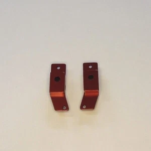 Vintage Rc Fits RC10L 3211 Front Steering Blocks L&R Associated Aluminum - Picture 1 of 14