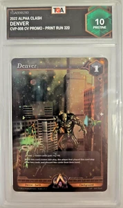 Alpha Clash Low Population (Pop 320) Graded CV Promo - Denver - Picture 1 of 2