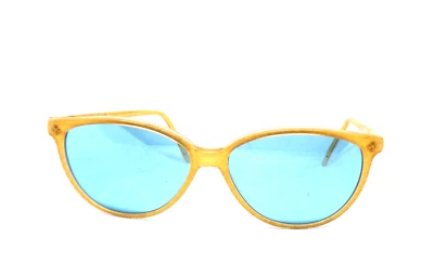 Gafas de sol para mujer amarillas mariposa años 80 plástico Italia AATHA VOGUE azul Foto 1 de 4
