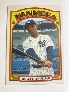 2021 TOPPS Heritage New York Yankees Miguel Andujar #72 🔥MAKE OFFER🔥 - Picture 1 of 2