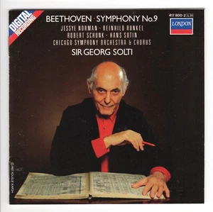 BEETHOVEN Symphony No. 9 CD Jessye Norman; Chicago Symphony Orchestra, Solti  - Picture 1 of 1