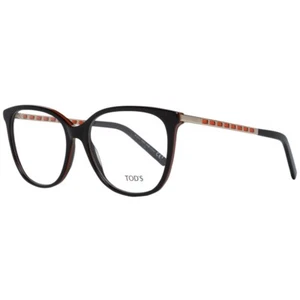 Tod's TO5224 048 Marco de gafas ópticas de plástico marrón brillante 54-16-140 A 5224 - Imagen 1 de 3