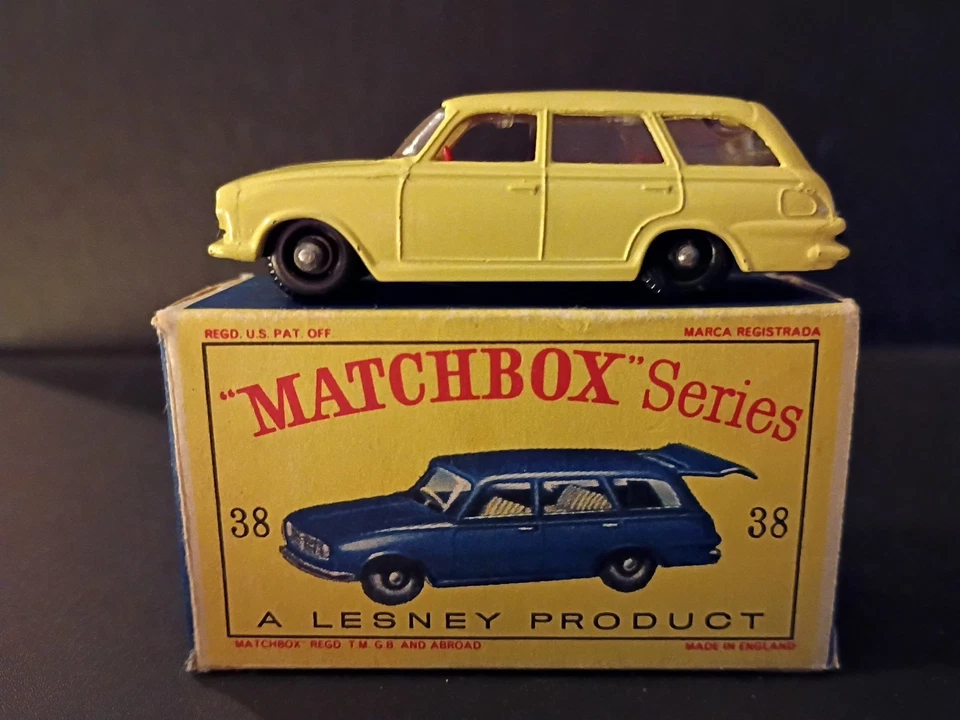 Matchbox #38B Vauxhall Victor Estate Car 1963 VN/MINT In Solid Original D2  Box - Image 1 of 4