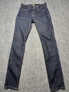 Lucky Brand Jeans Womens 4 Dark Wash Blue Sofia Skinny Stretch Denim Mid Rise - Picture 1 of 8