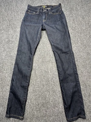 Pantalones de mezclilla Lucky Brand para mujer 4 azul lavado oscuro Sofía ajustados elásticos tiro medio Foto 1 de 4