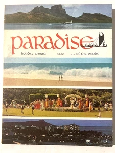 Vintage PARADISE of THE PACIFIC Magazine Holiday Annual 1960 Photography Travel - Picture 1 of 10