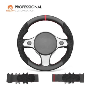 MEWANT Funda Volante Cuero Genuino Estampado Athsuede para Alfa Romeo 159 TI Brera - Imagen 1 de 9