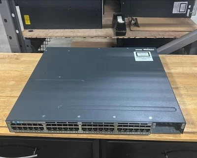 Cisco Catalyst 3750 Ethernet Switch, 48 Port - WS-C3750X-48PF-S - Image 1 of 2
