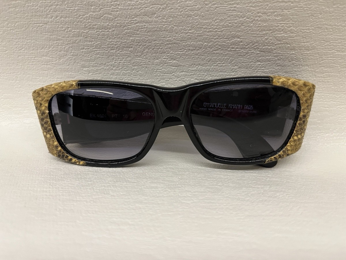 Vintage EMMANUELLE KHANH EK120 サングラス スワロ Vintage EMMANUELLE KHANH EK120 サングラス スワロ Sunglasses
