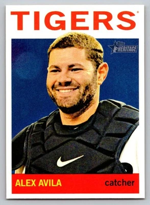 2013 Topps Heritage #19 Alex Avila Detroit Tigers - Image 1 of 2