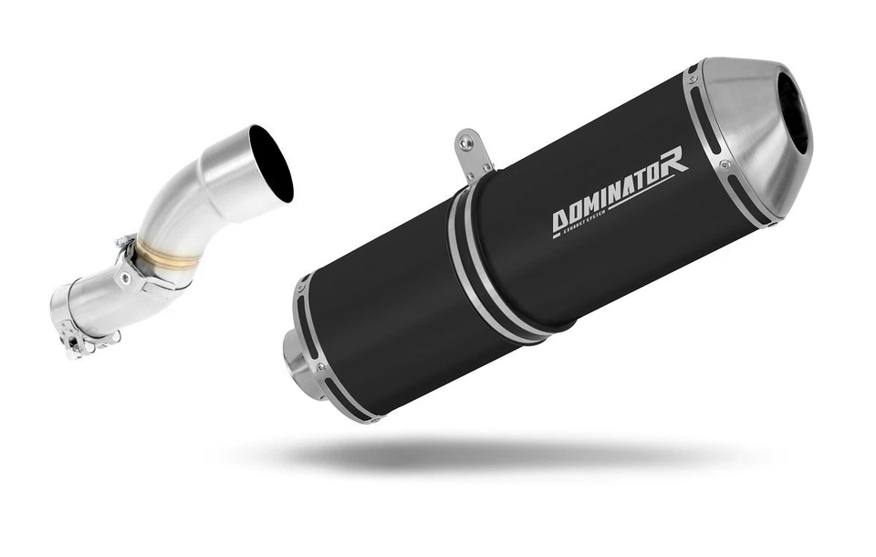 Silenciador de escape OVR negro dominator se adapta a KTM 690 SMC 2008-2011 Foto 1 de 2