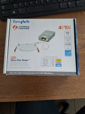 WF4 LED 30K40K50K 90CRI MW M6 Luz Empotrada, Downlight de Oblea con Ultra Delgado... Foto 1 de 2