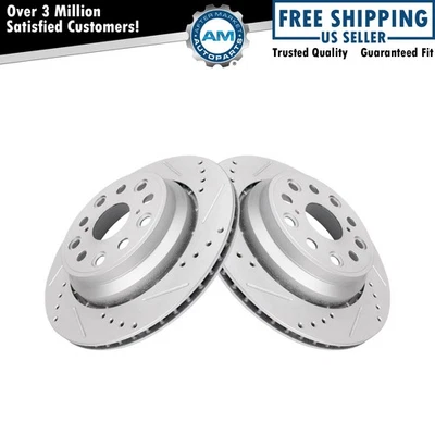 Juego de rotores de freno trasero para Lexus LS460 2007-2017 Foto 1 de 4