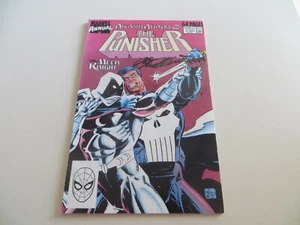 1989 VINTAGE PUNISHER ANNUAL # 2 MOON KNIGHT SIGNED BY KEITH WILLIAMS, POA - Picture 1 of 3