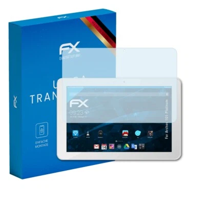atFoliX 2x Displayschutzfolie für Archos 101 Platinum Schutzfolie klar Folie - Bild 1 von 4