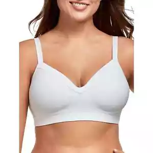 Nuevo con etiquetas Sujetador Camiseta Convertible Sin Alambres Ajuste Flexible Cómodo Hanes Para Mujer XXXL - Imagen 1 de 13