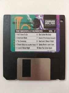 General Midi Song Files Floppy Disk - The Nashville Numbers Vol.2 - Bild 1 von 3
