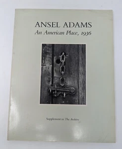 Ansel Adams An American Place, 1936 1st Edition catalogue with 45 plates - Imagen 1 de 6