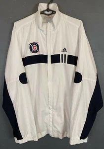 ADIDAS MEN'S FC CHICAGO FIRE 2007/2008 TRACK JACKET MLS SOCCER FOOTBALL SIZE M - Picture 1 of 10