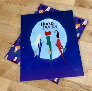 Hocus Pocus Moonlight Inspired Cover Set for use with Erin Condren Planner - Picture 1 of 2