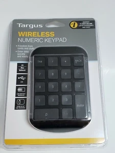 Targus AKP11US Numeric Wireless Keypad Color Gray/Black Z009 - Picture 1 of 3