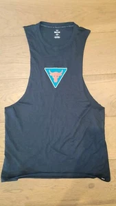 Under Armour Mens Tank Top Size S Bull Logo Sleeveless Shirt Blood Sweat Respect - Picture 1 of 2