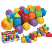 caterpillar shape sorter