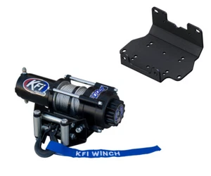 KFI YAMAHA GRIZZLY/KODIAK 700 16-25 MOUNT AND 2000 LB ATV WINCH STEEL CABLE - Bild 1 von 1