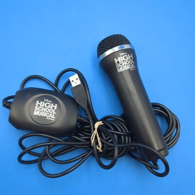 Micrófono USB Logitech Musical Disney High School XBOX 360, PS 2, Wii sin probar Foto 1 de 4