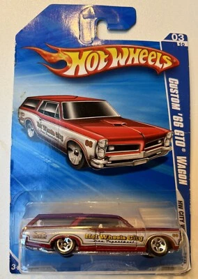 Hot Wheels Custom 66 GTO 2010 HW City Works juguete 3/10 nuevo en caja Foto 1 de 2