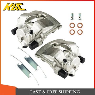 Pair Front Brake Calipers Fit For BMW 325i 325Ci Z4 328i 325xi 318i 323Ci 323is - Image 1 of 4