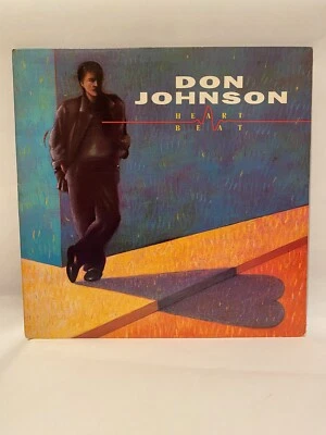 Don Johnson Heartbeat 12" Vinyl LP 33 RPM PROMO 40366 EPIC Record NM 1986 - Image 1 of 4