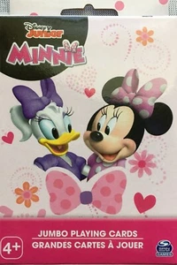 Disney Junior Minnie Mouse Jumbo Playing Cards Ages 4+- New - Picture 1 of 1