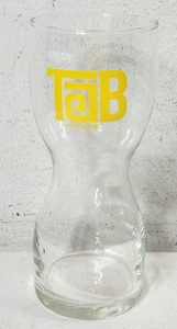 Vasos de colección ENJOY TAB con forma de reloj de arena retro años 70 7" taza de vaso para beber - Imagen 1 de 5