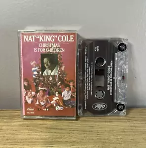 Nat King Cole - Christmas is for Children - Cassette Tape 4XL-9049 - Picture 1 of 3