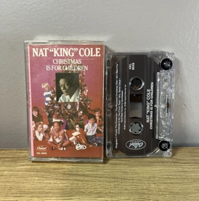 Nat King Cole - Christmas is for Children - Cassette Tape 4XL-9049 - Image 1 of 3