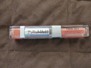 Skinn Cosmetics Twin Set Collagen Boost Lipstick and Wet Lips Gloss - Picture 1 of 9