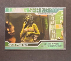 STAR TREK Enterprise Season Four Promo Card #P1 Rittenhouse 2005